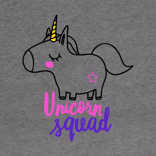 Unicorn Squad by Coral Graphics